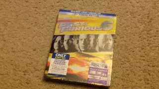 Fast & Furious 6 (Best Buy Exclusive Steelbook) Early Blu-ray Unboxing