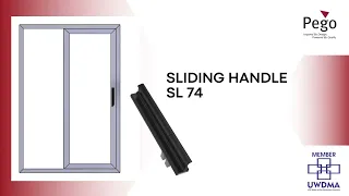 SL 74 | PREMIUM SLIDING HANDLE | FOR ALUMINIUM