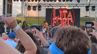 Kiss Me Deadly (Lita) Lita Ford Live (Labadie Rib Festival, Veterans Memorial Park)
