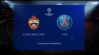 FIFA 21 ЦСКА Москва-ПСЖ Финал Лиги Чемпионов УЕФА PS4