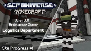 SCP Foundation Universe Minecraft Bedrock map | SITE-38 Progress #1