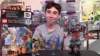 LEGO Bionicle 70795 Mask Maker vs. Skull Grinder Review