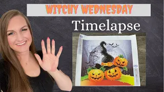 Witchy Wednesday Bonus Video || Diamond Painting Timelapse!