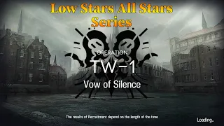 Arknights TW-1 Guide Low Stars All Stars