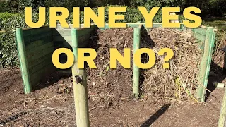 Compost Question Urine Yes or No?