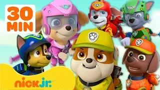 Щенячий патруль | Лучшие моменты команды! | 30 минут | Nick Jr. Cyrillic