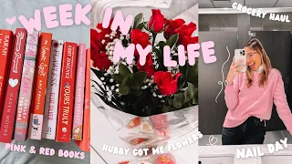 WEEK IN MY LIFE: At home cooking, new nails *flowers from hubby* + More 🙈✨💓