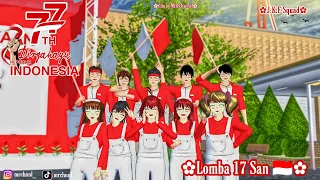 ✿ J.K.F ✿ || Happy 77 TH Independence Day 🇮🇩|| Drama Sakura School Simulator