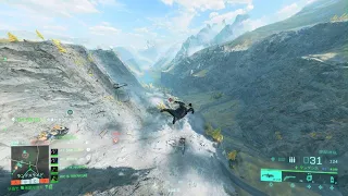 Battlefield 2042　wingsuit clip