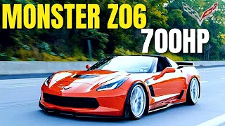 Finally meeting MY DREAM 700HP C7 Corvette Z06 Street Monster