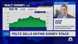 Disney shareholder on Nelson Peltz's decision to dump the stock