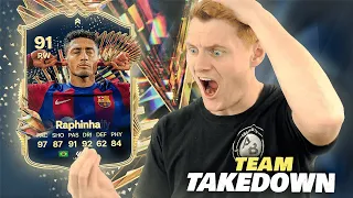 TOTS LIVE Raphinha! Team Takedown!