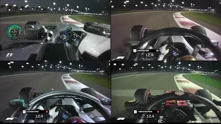 F1 Abu Dhabi Pole Laps Comparison 2017, 2018, 2019 & 2020