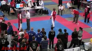 WAKO Kickboxing AC 2010: Final LC -60kg: Güzel (SUI) vs. Geissbühler (SUI)