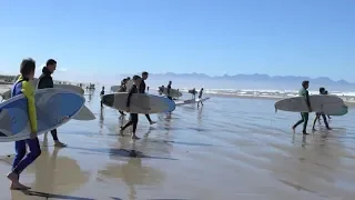 Showcase | Surfing Paddle Out in Cape Town