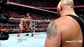 Randy Orton RKO on Daniel Bryan - Raw - September 9, 2013