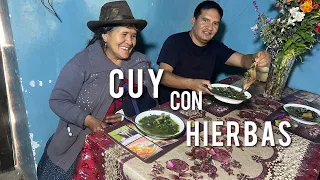 Le Preparé Caldo de Cuy para mi Mamá