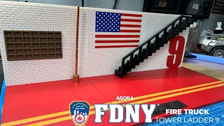 Build the FDNY Ladder 9 Fire Truck 1:24 Scale - Pack 11 - The Diorama