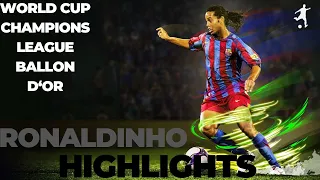 Matchday#12  : The Art of Ronaldinho: Dribbling, Tricks, Skills and Goals Compilation.