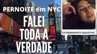 PERNOITE EM NOVA YORK, EUA 🇺🇸✈️| Vlog Vida REAL de uma COMISSÁRIA INTERNACIONAL | Canal Aeronessa