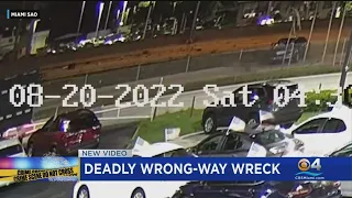 Police Release Video Of Wrong-Way Crash That Killed 5 People On Palmetto Expressway