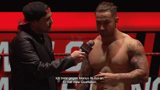 Offizieller Weigh-In von Tristan Archer und Marius Al-Ani für wXw FAN