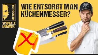 Wie entsorgt man Küchenmesser? | Hensslers Anleitungen, Tipps & Tricks