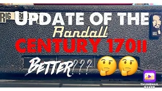 Randall Century170ii (UPDATE) As Close As I’ll Ever Get??? #pantera #groovemetal #dimebagdarrell #up