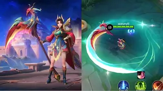 RUBY NEW - PRISMATIC PLUME COLLECTOR SKIN GAMEPLAY | MLBB