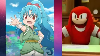 Knuckles rates Top hot girls Tsuki ga Michibiku Isekai Douchuu