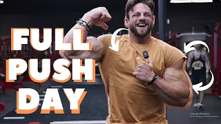 Full Push Day | Chest , Triceps, & Delts