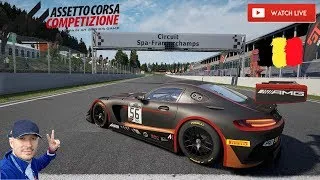 ПРОБУЕМ AMG НА SPA-FRANCORCHAMPS. Assetto Corsa Competizione.