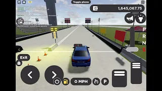 M5 vs mustang gt500 drag race in Roblox Greenville