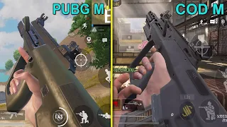 PUBG Mobile vs COD Mobile - Weapon Comparison