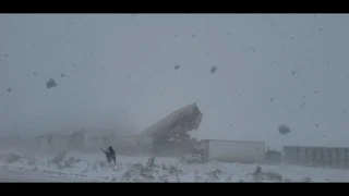 WY Truck Pileup Caught  on camera