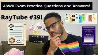 ASWB (LMSW, LSW, LCSW) Exam Prep | Practice Questions (FIRST/NEXT/BEST/MOST) with RayTube #39