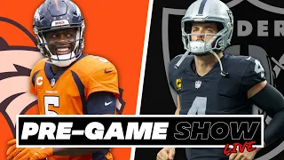 Raiders vs Broncos LIVE PRE-Game Show | Week 6