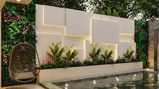 200 Backyard Fence Design Ideas 2024 House Exterior Boundary Front Wall Design | Patio Garden Fence