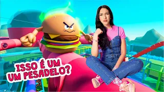 ENCONTREI UM HAMBÚRGUER GIGANTE!! Sonho ou Pesadelo? (Escape The Playground) | Luluca Games