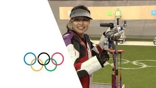 China's Yi Siling Wins Gold - 10m Rifle Shooting | London 2012 Olympics