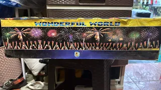 300shots wonderful world diamond fireworks | salubong 2024 | Manila Philippines #fireworks