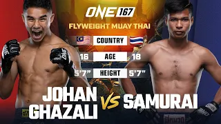 Muay Thai Firefight 🔥 Johan Ghazali vs. Samurai | Full Fight