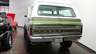 1972 K-5 Blazer, cold start video, on bring a trailer