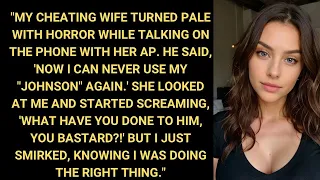 My Cheating Wife Turned Pale With Horror While Talking On The Phone With Her AP...