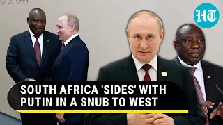 South Africa blocks Putin's arrest; Snubs ICC, West by granting diplomatic immunity to Kremlin boss