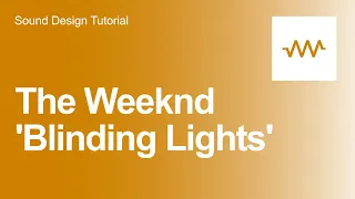 How to make some sounds from The Weeknd 'Blinding Lights' with DRC