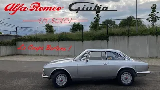 ESSAI - ALFA ROMEO GIULIA GT 1750 - LE VRAI COUPE BERTONE