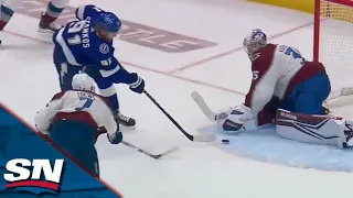 Steven Stamkos Finds The Puck And Goes Five-Hole To Give Tampa Bay The Early Game 6 Lead