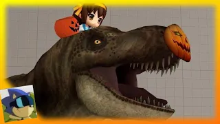 [SFM] Godzilla 2019 and T-Rex and Halloween!