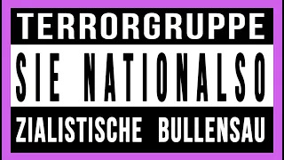 Terrorgruppe - Sie nationalsozialistische Bullensau (hochoffizieller Tour-Trailer & Tierfilm)